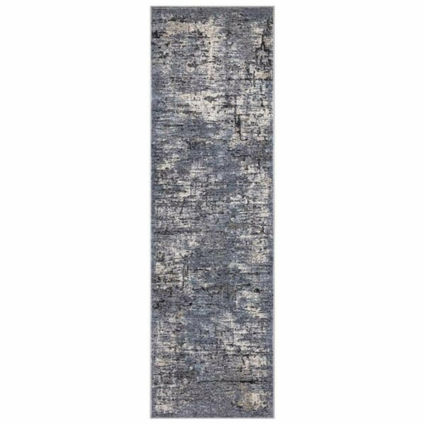 Esfera 2 x 7 ft. Arcus Runner Rug Blue ES2855791